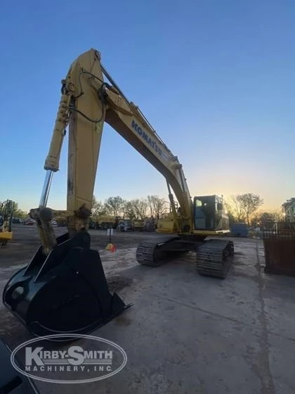 Front of used Komatsu Excavator